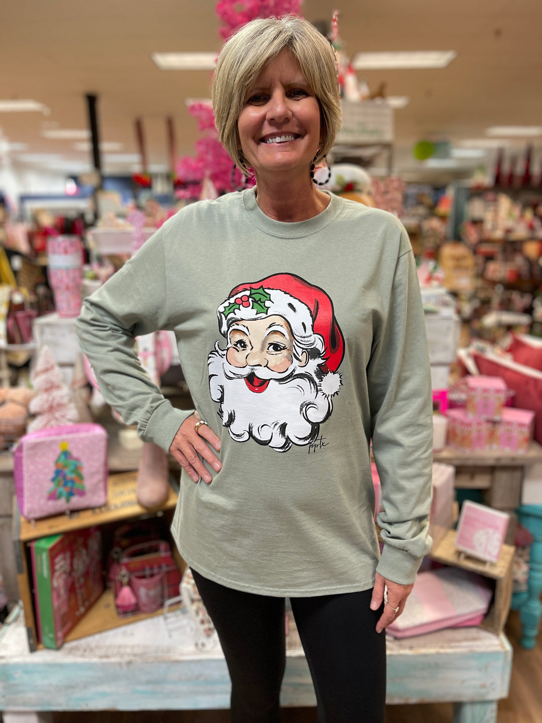 Jolly 'Ol Saint Nick LS Tee