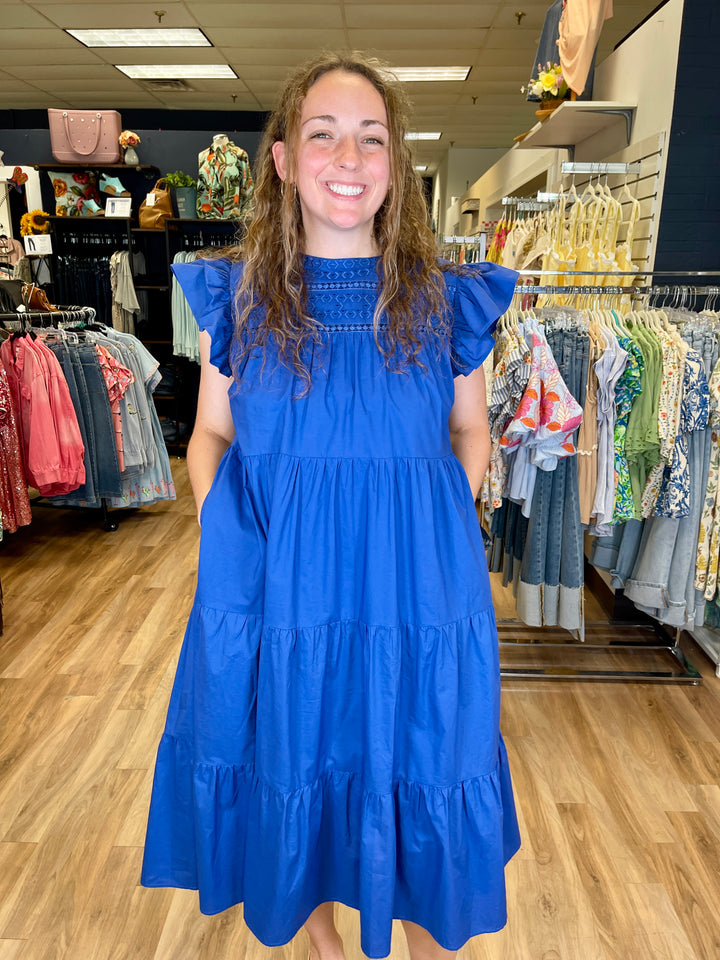 Lana Maxi Dress - Royal Blue