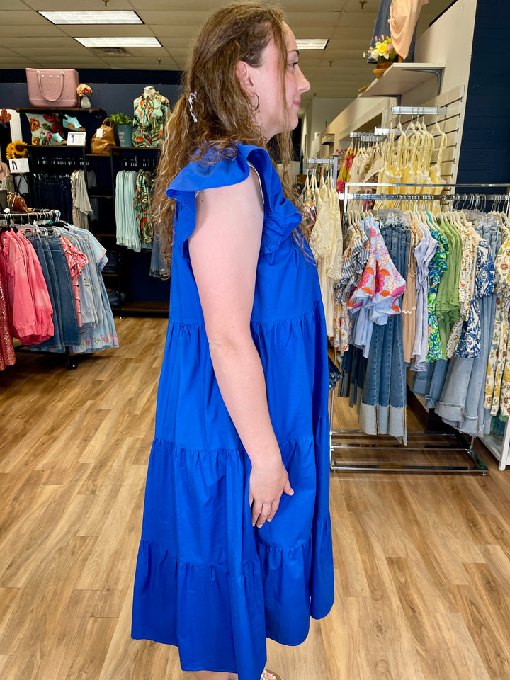 Lana Maxi Dress - Royal Blue