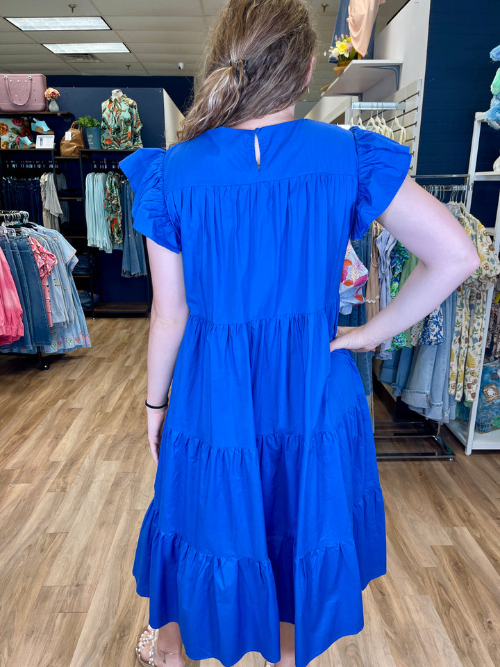 Lana Maxi Dress - Royal Blue