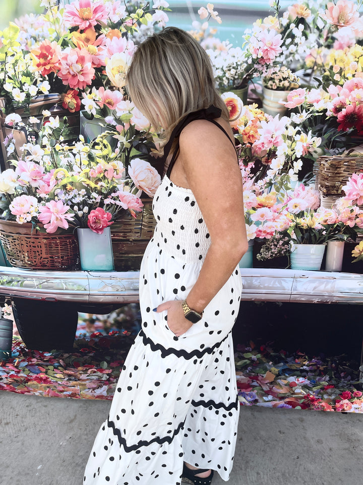 FINAL SALE Polka Dot Diva Dress