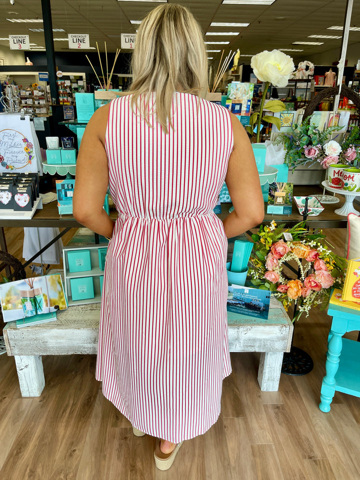 FINAL SALE Red Robin Dress