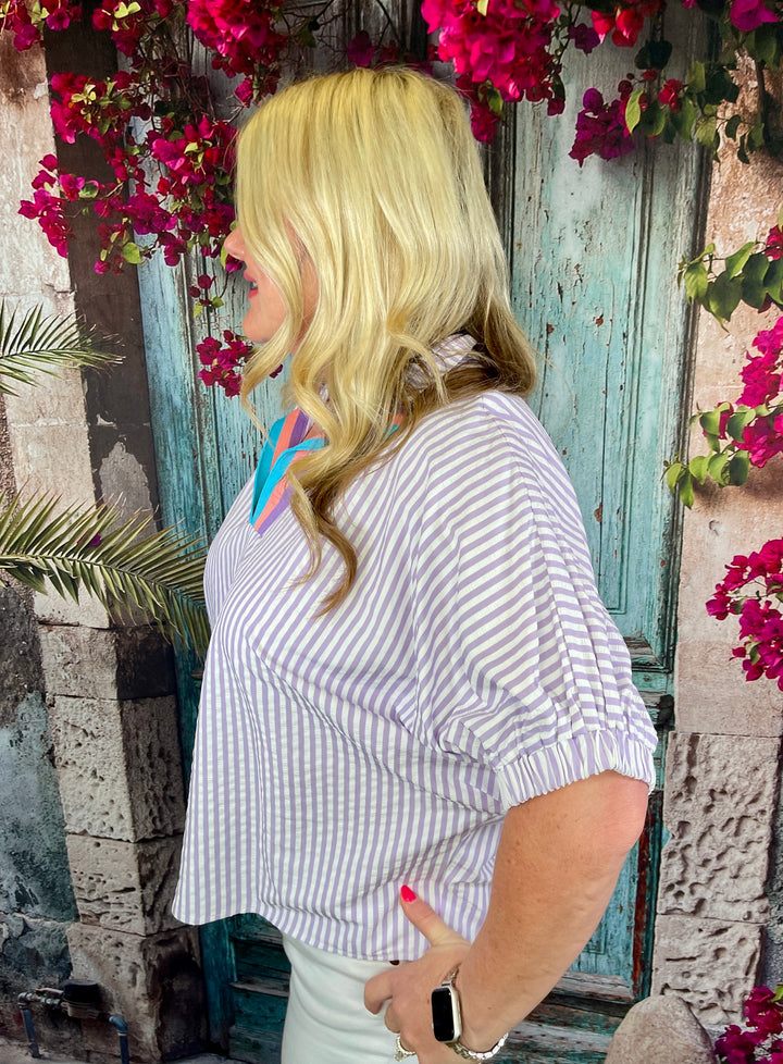 See Me In Stripes - Lavender