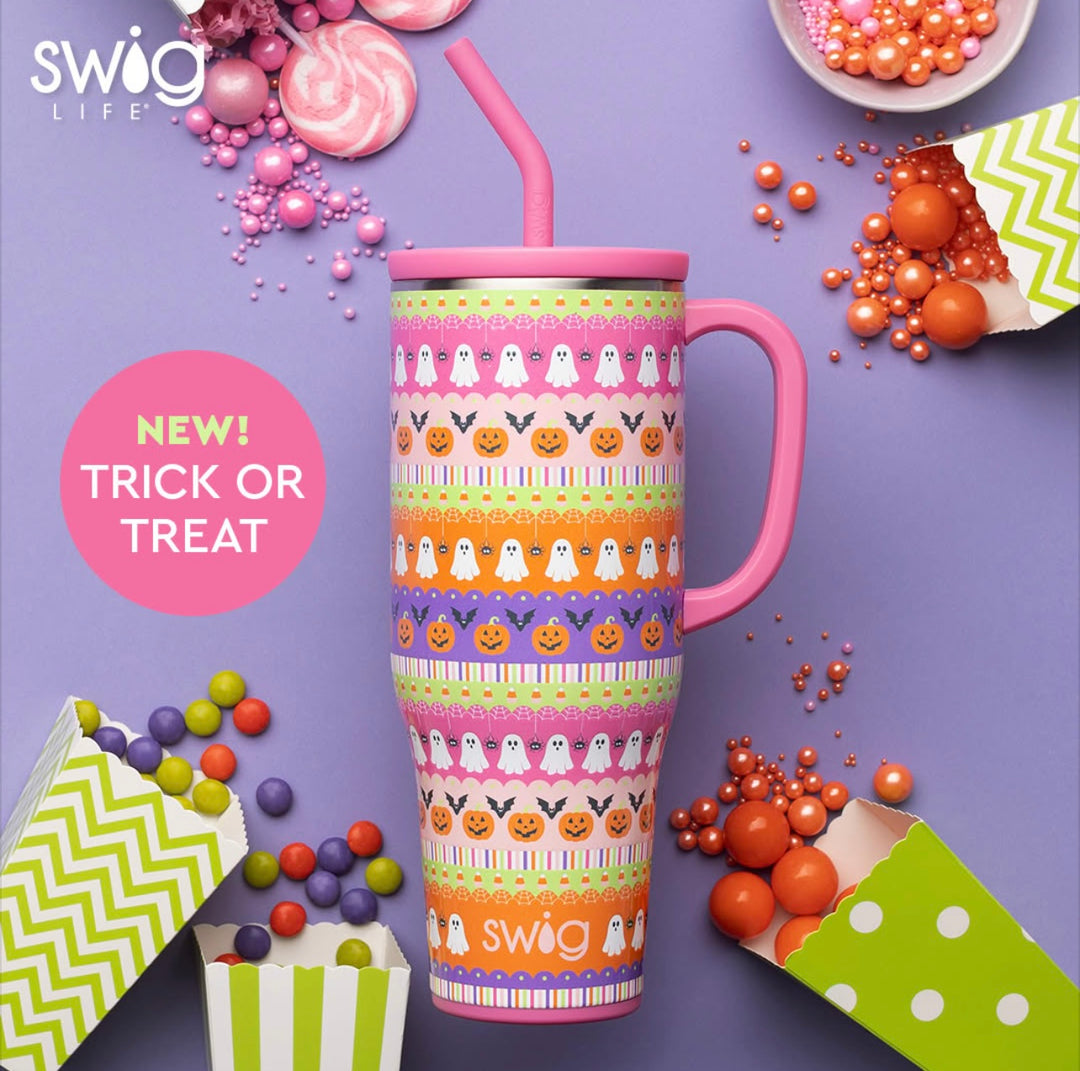 Trick Or Treat Swig 30 Oz Mega Mug