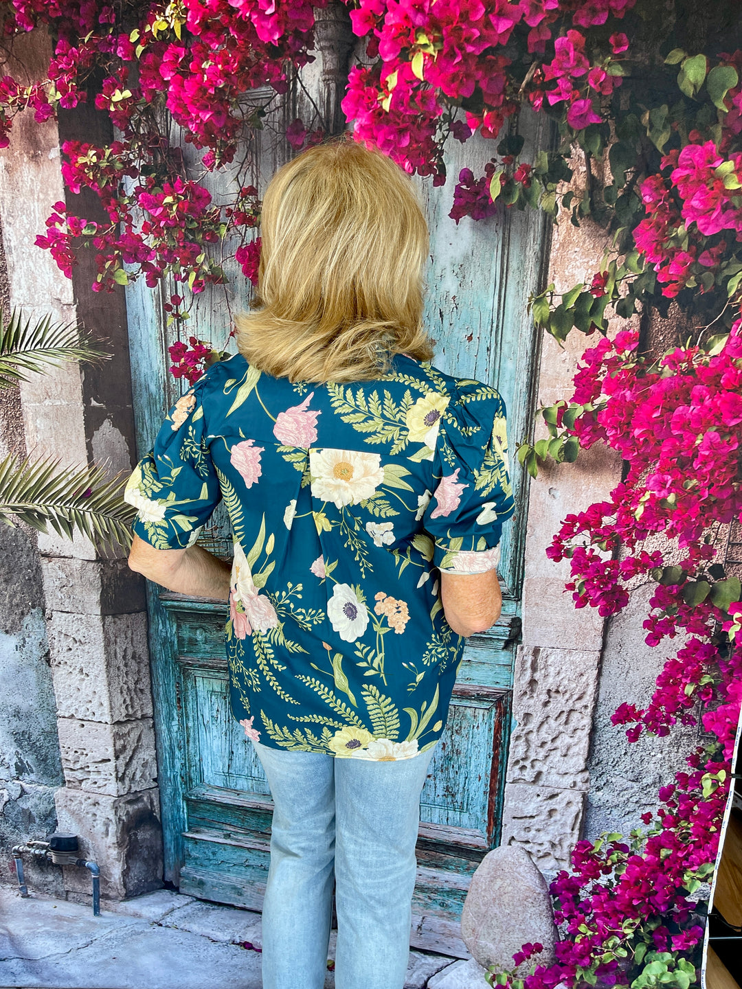 From Work To Play Top - Teal