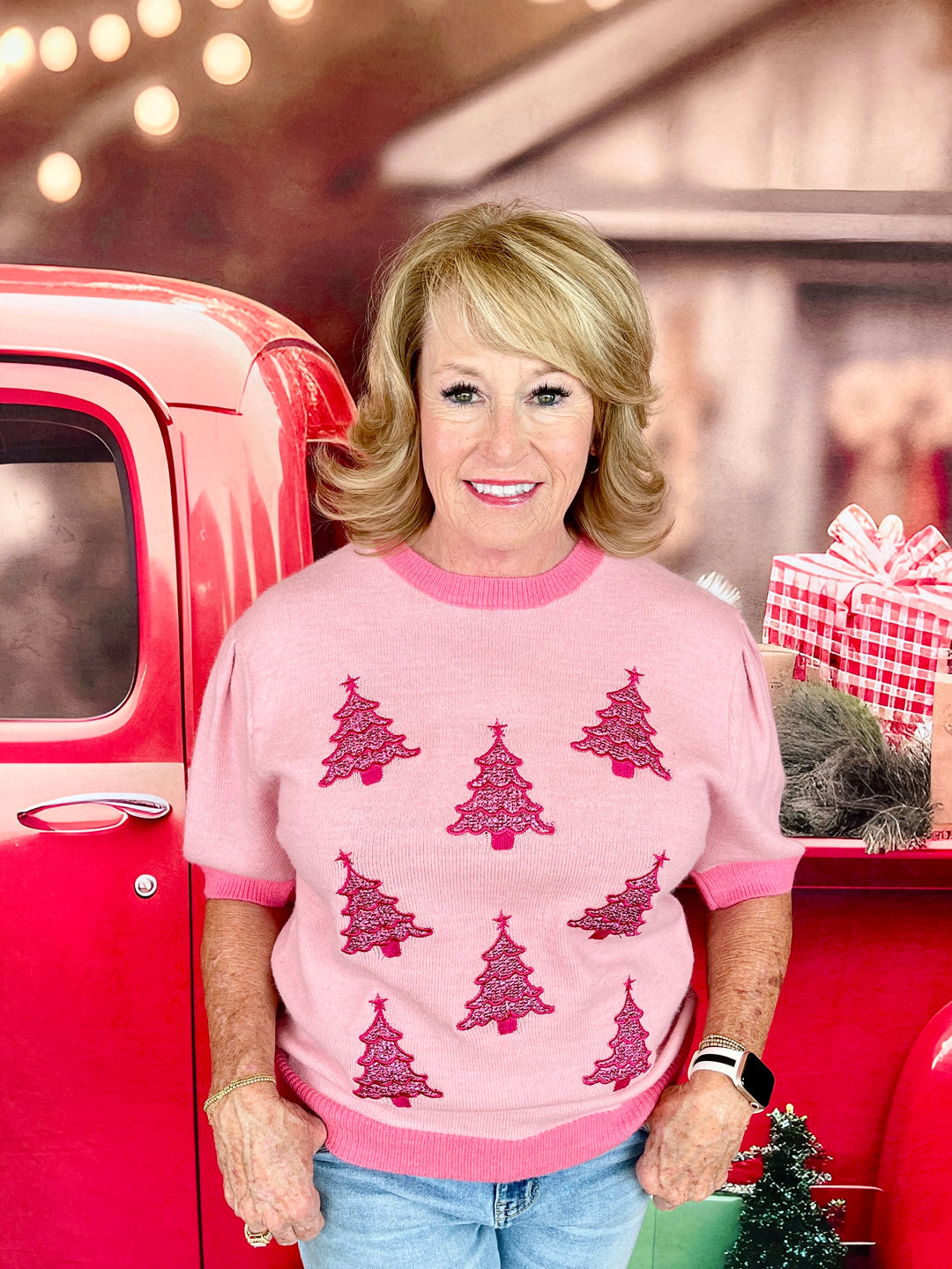 Pink Trees Top