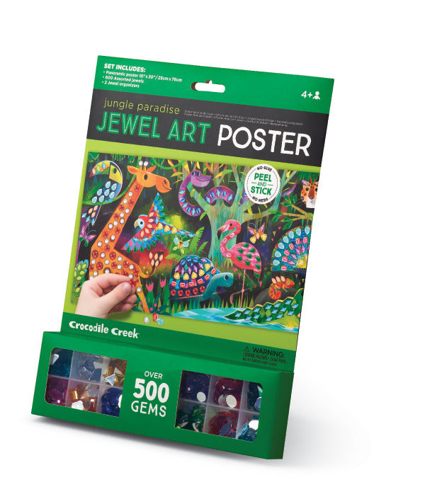 Jewel Art Poster - Jungle Paradise