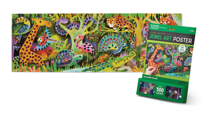 Jewel Art Poster - Jungle Paradise