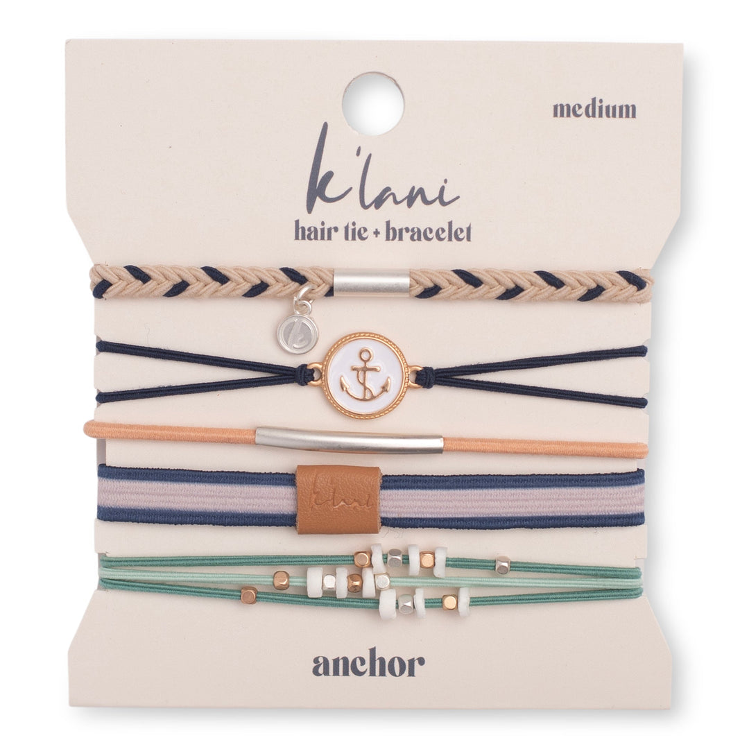 Anchor Hair Tie/Bracelet