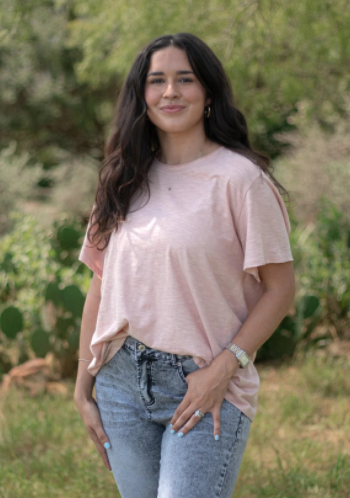 Distressed Tee Pink