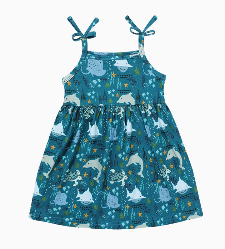 FINAL SALE Ocean Friends Bamboo Sundress