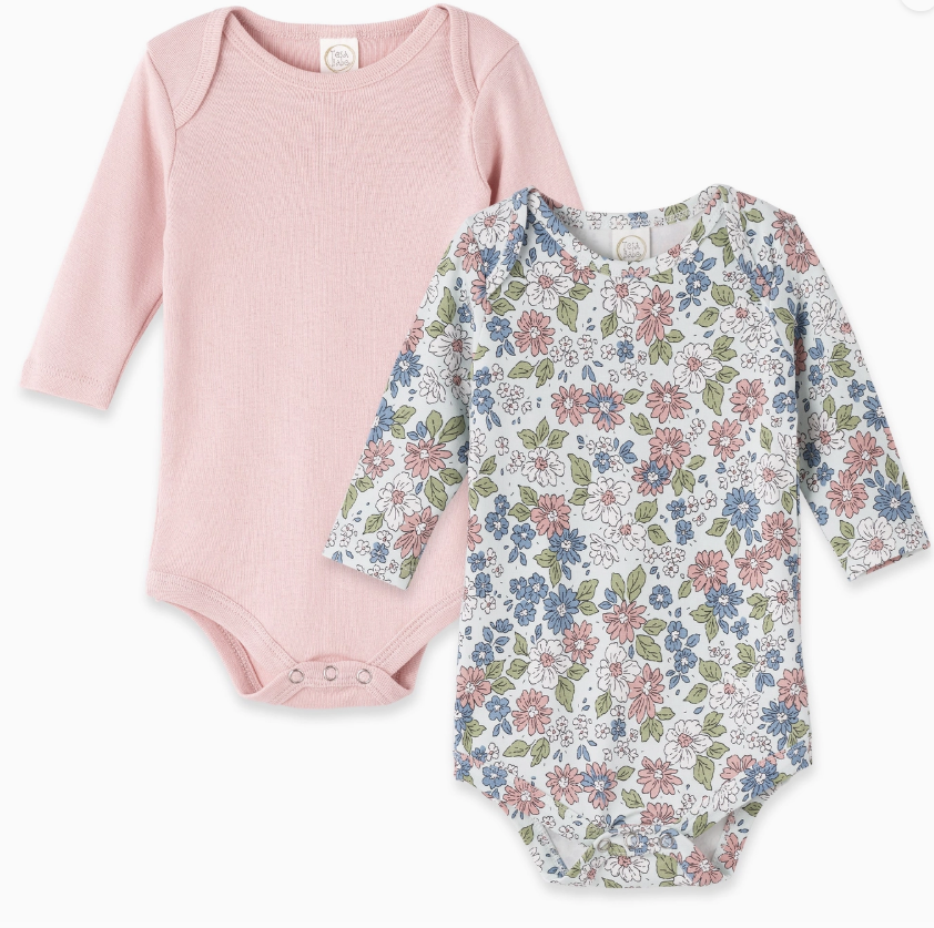Floral Bodysuits Set/2