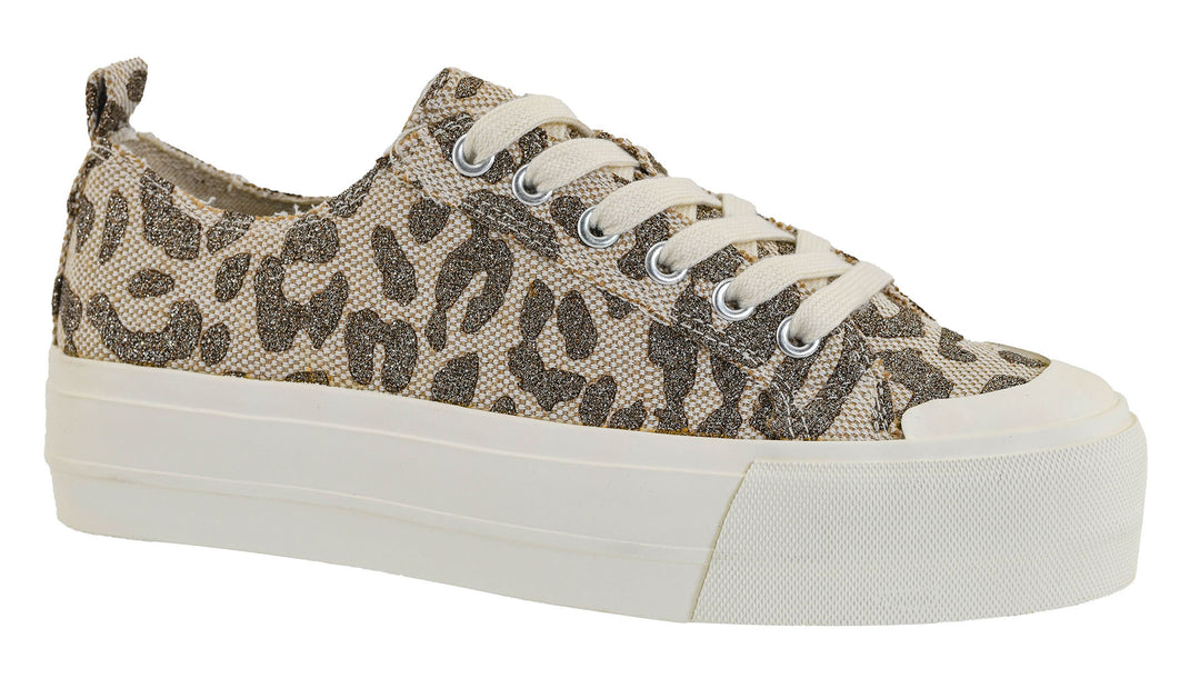 Take The Lead - Tan Sparkle Leopard