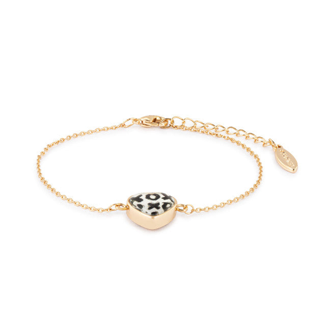 Art Heart Bracelet - Hugs & Kisses