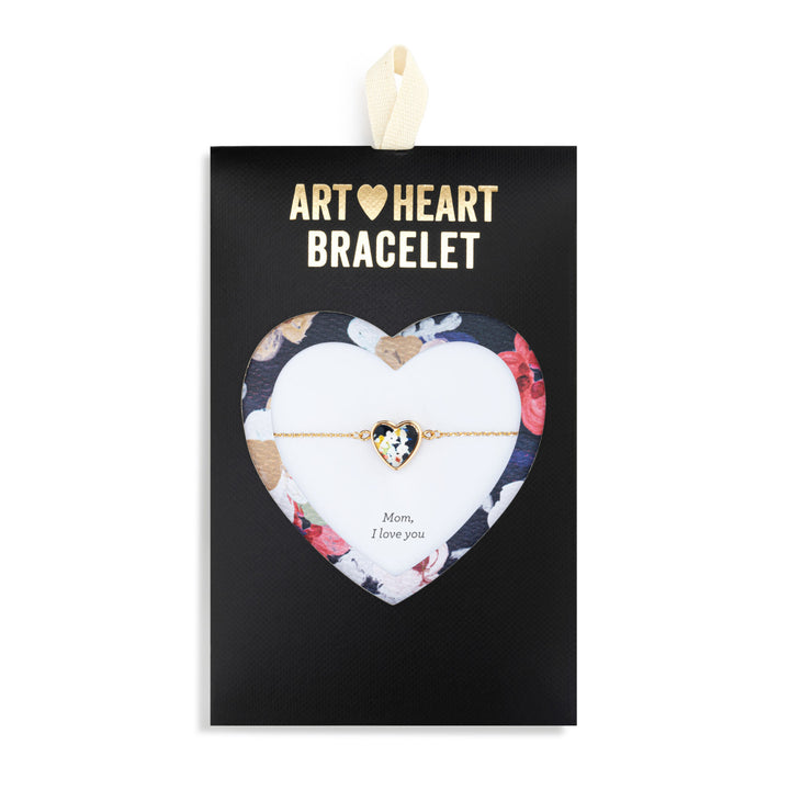 Art Heart Bracelet - Mom, I Love You