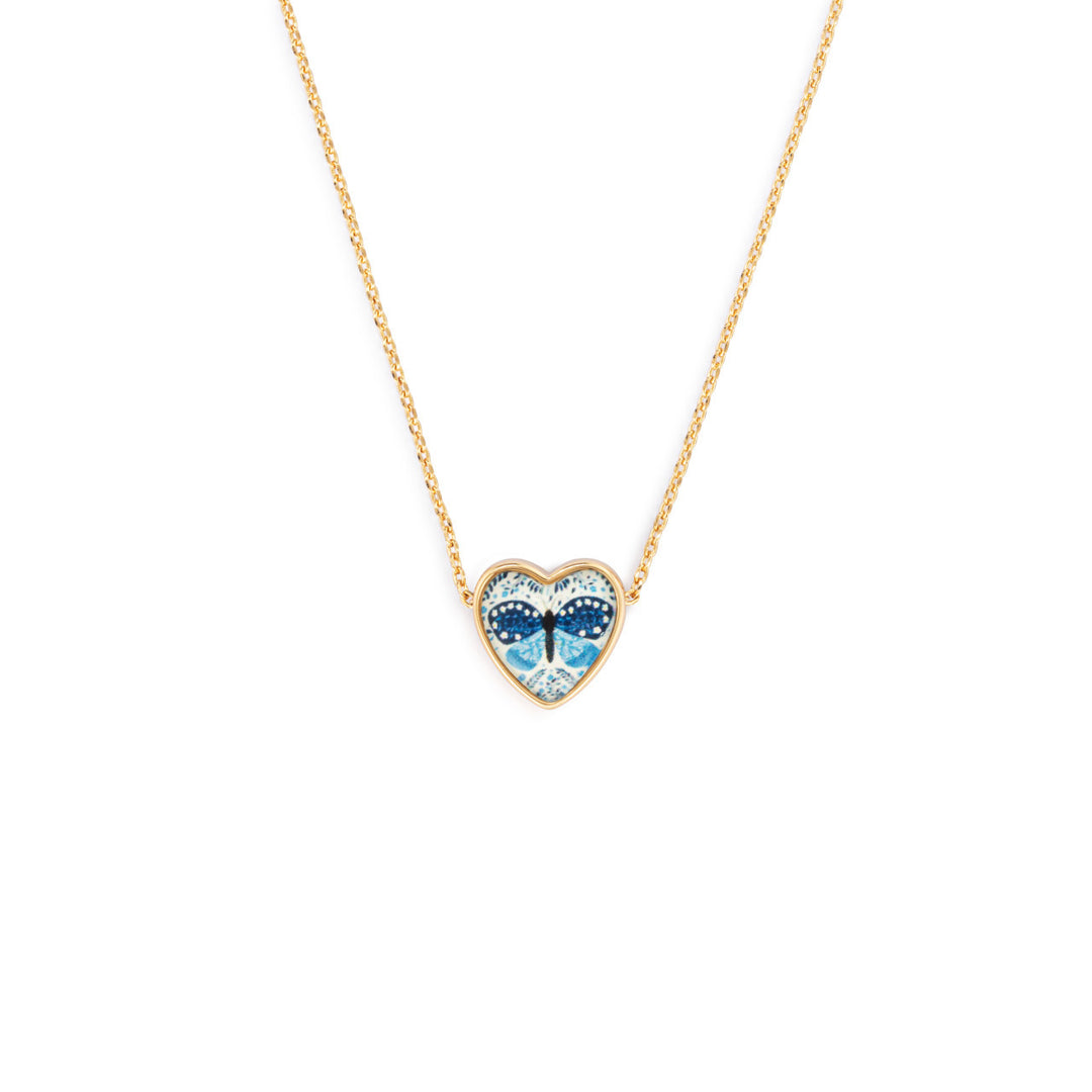 Art Heart Necklace - Always in My Heart