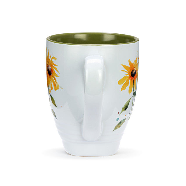 FINAL SALE Sunflower Field Color Mug