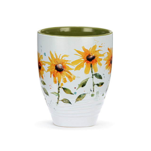 FINAL SALE Sunflower Field Color Mug