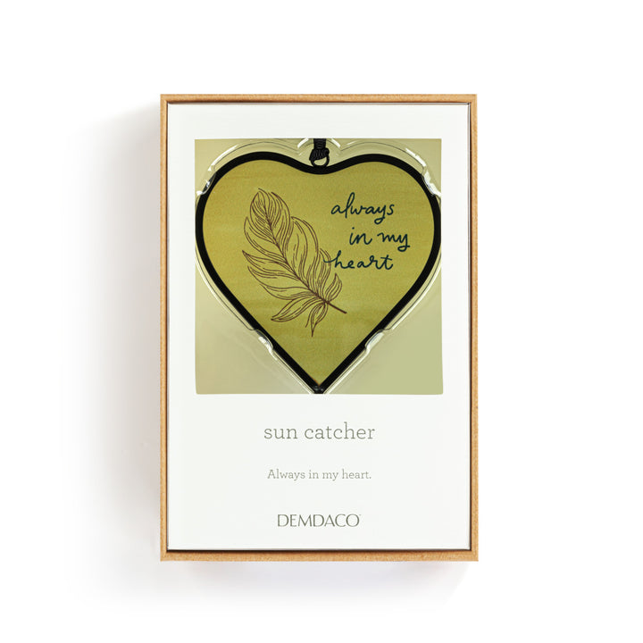 FINAL SALE Always In My Heart Suncatcher
