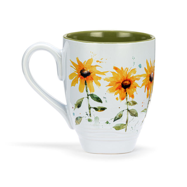 FINAL SALE Sunflower Field Color Mug
