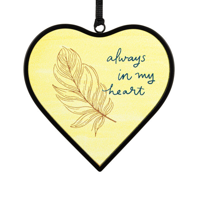 FINAL SALE Always In My Heart Suncatcher