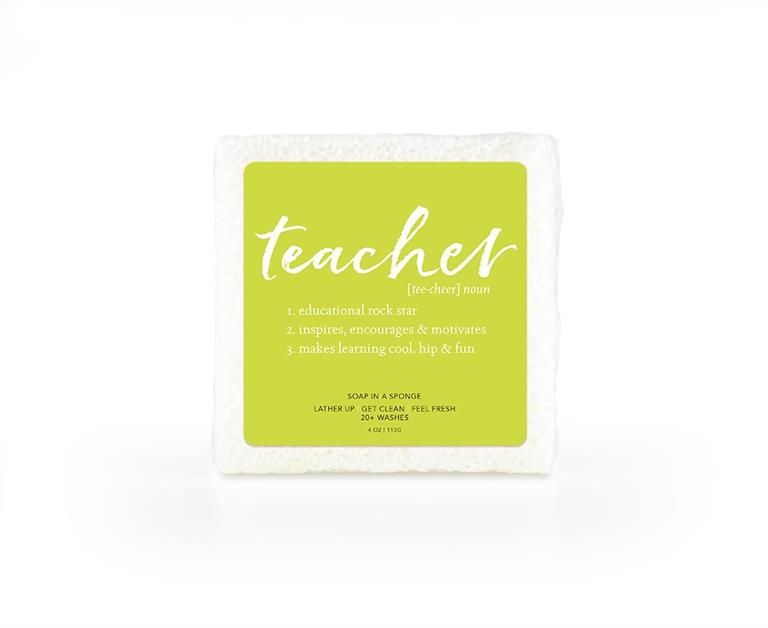 Exfoliating Soap Sponge - Teacher