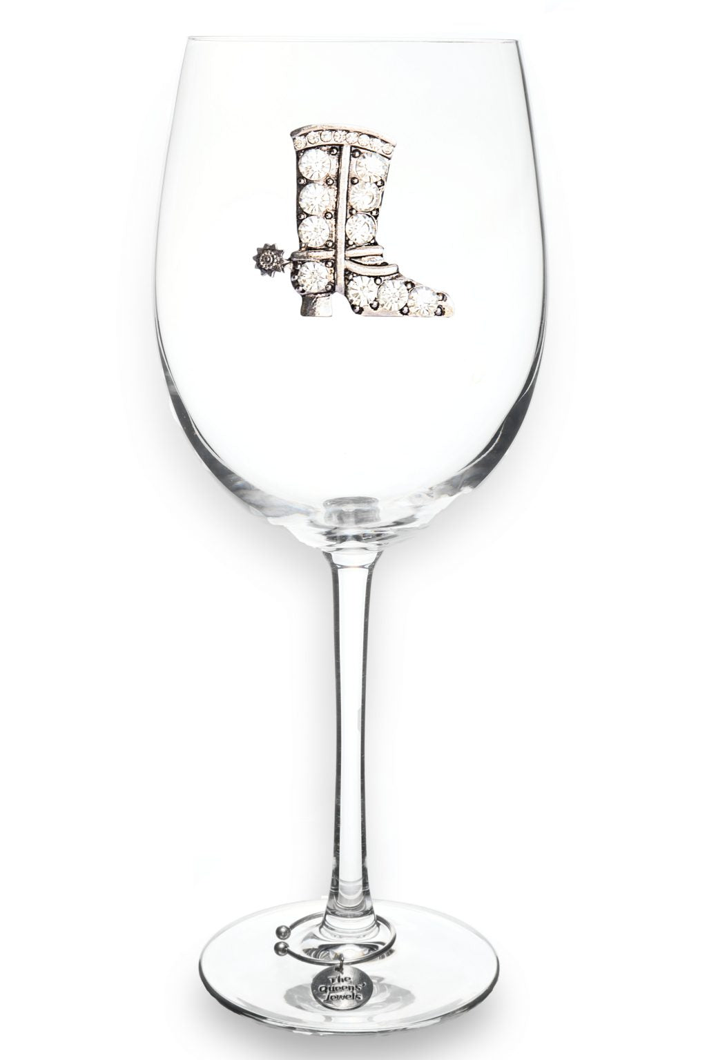 Cowboy Boot Wine Glass