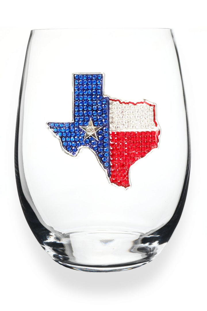 Texas Wine Glass