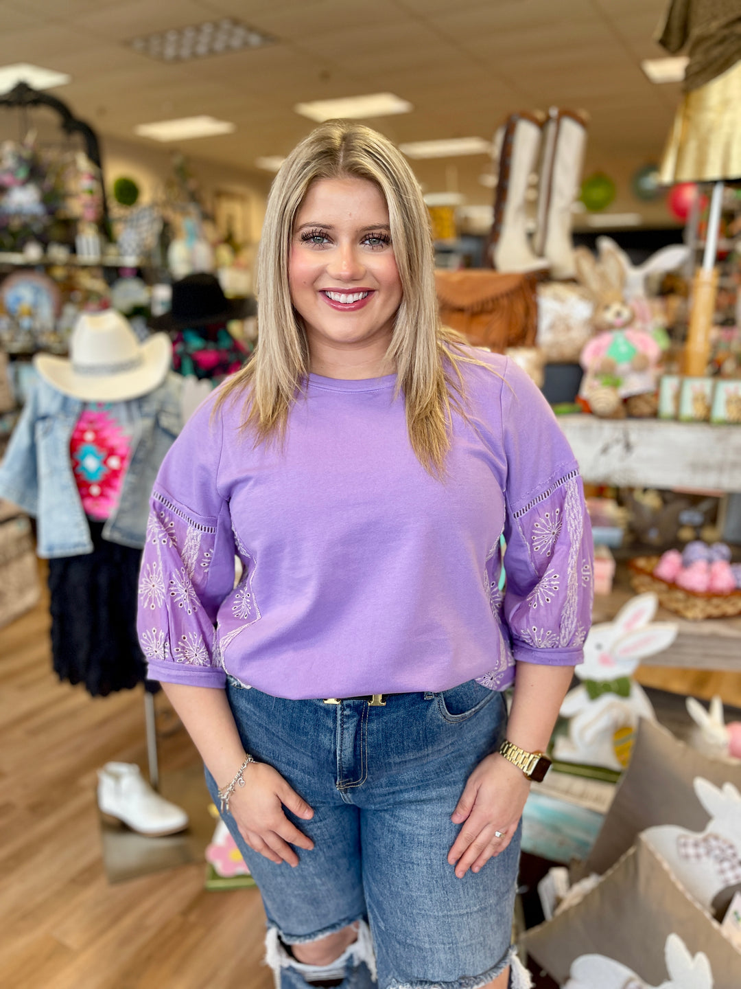 Orchid Top – Silver Bee Boutique