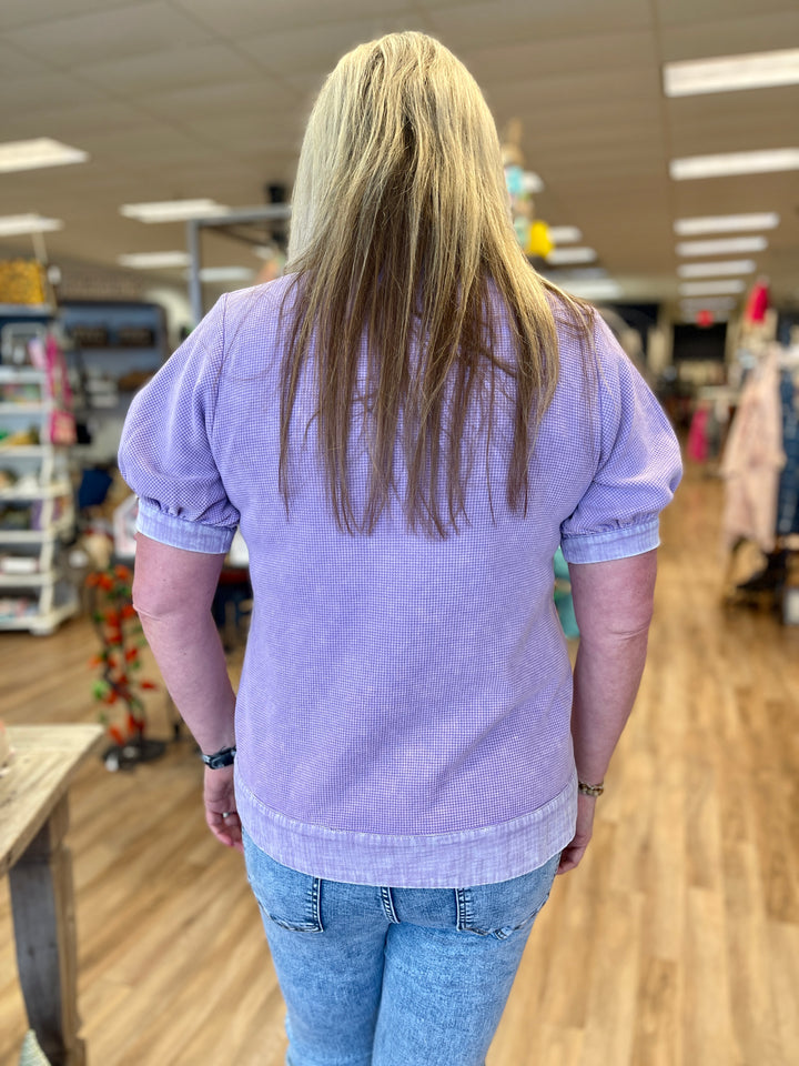 Lady In Lavender Top