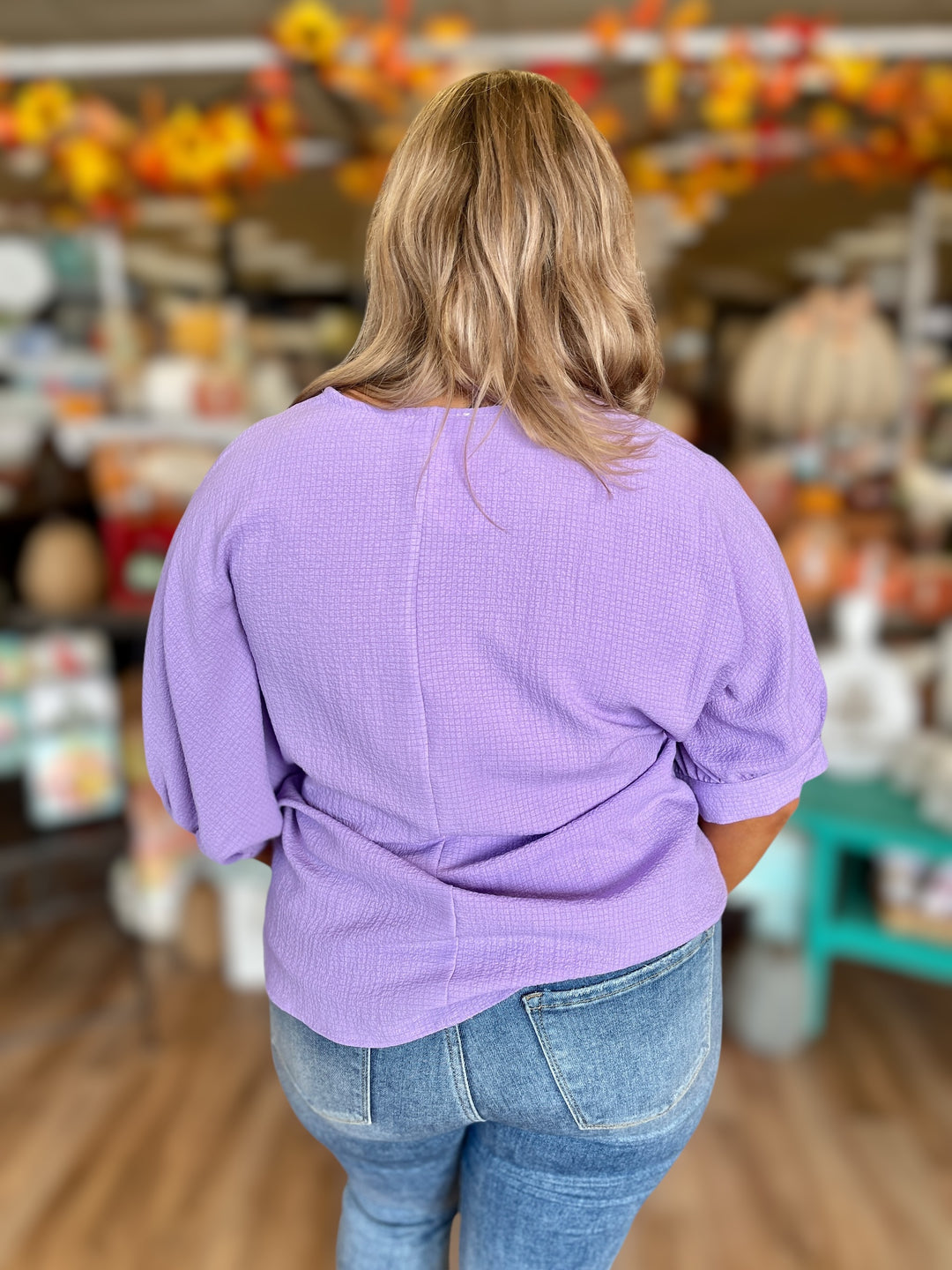 La La Lavender Top