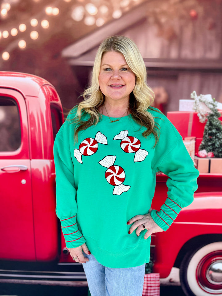 Peppermint Twist Sweatshirt