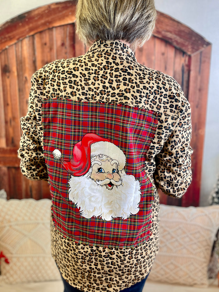 Santa Patch Flannel