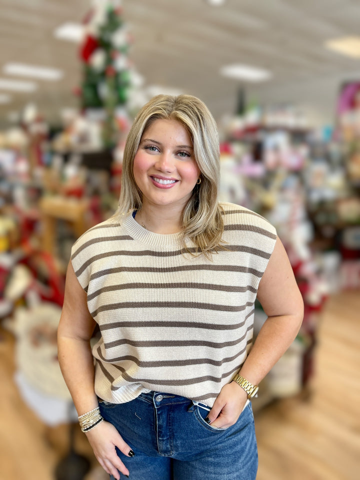 Stripe And Sassy Top