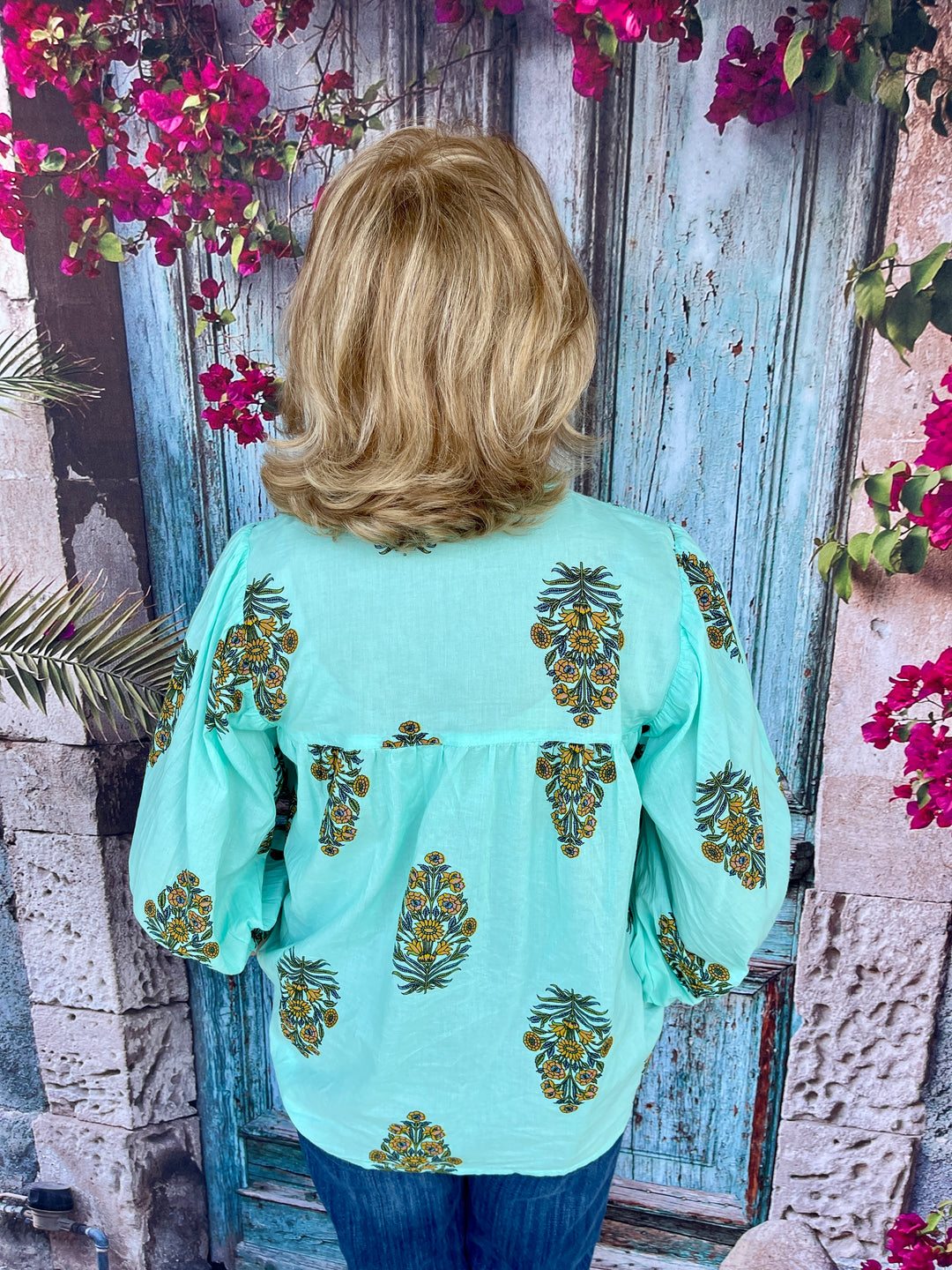Ava Top - Blue