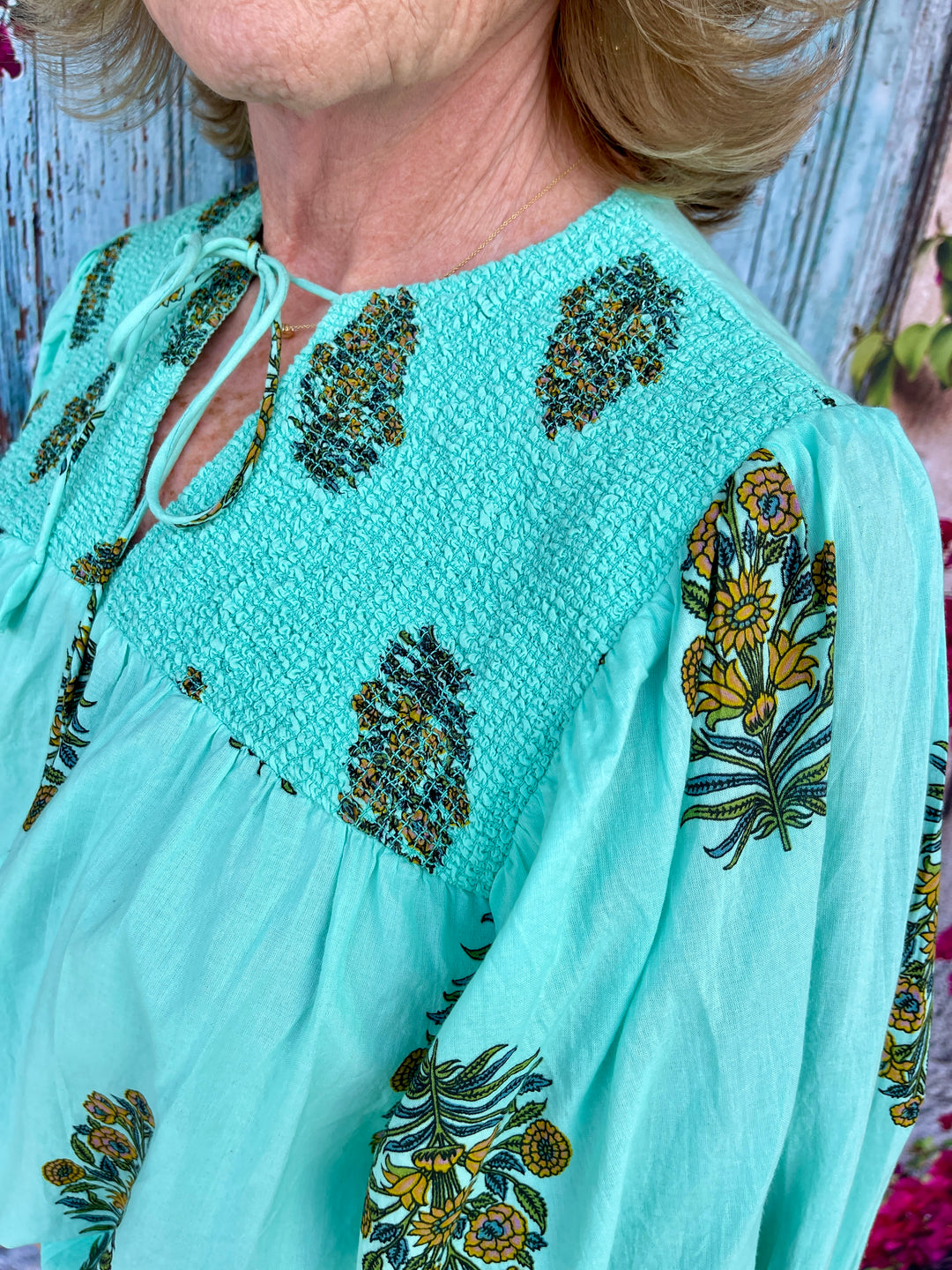 Ava Top - Blue