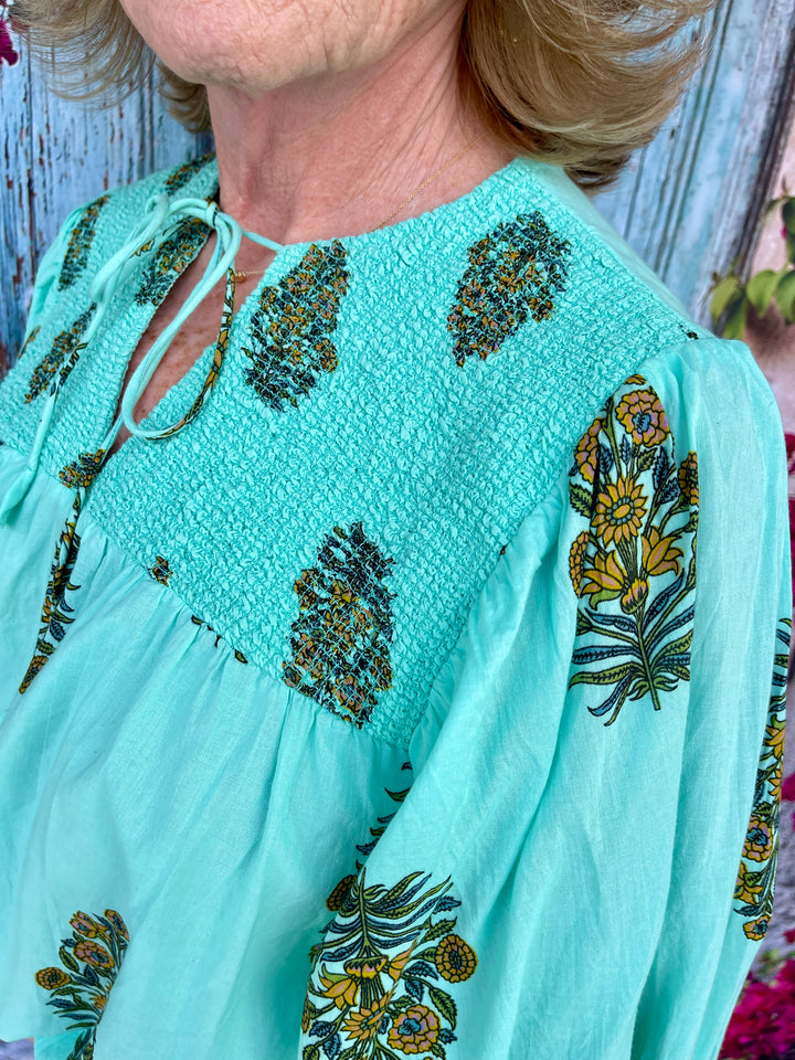 Ava Top - Blue