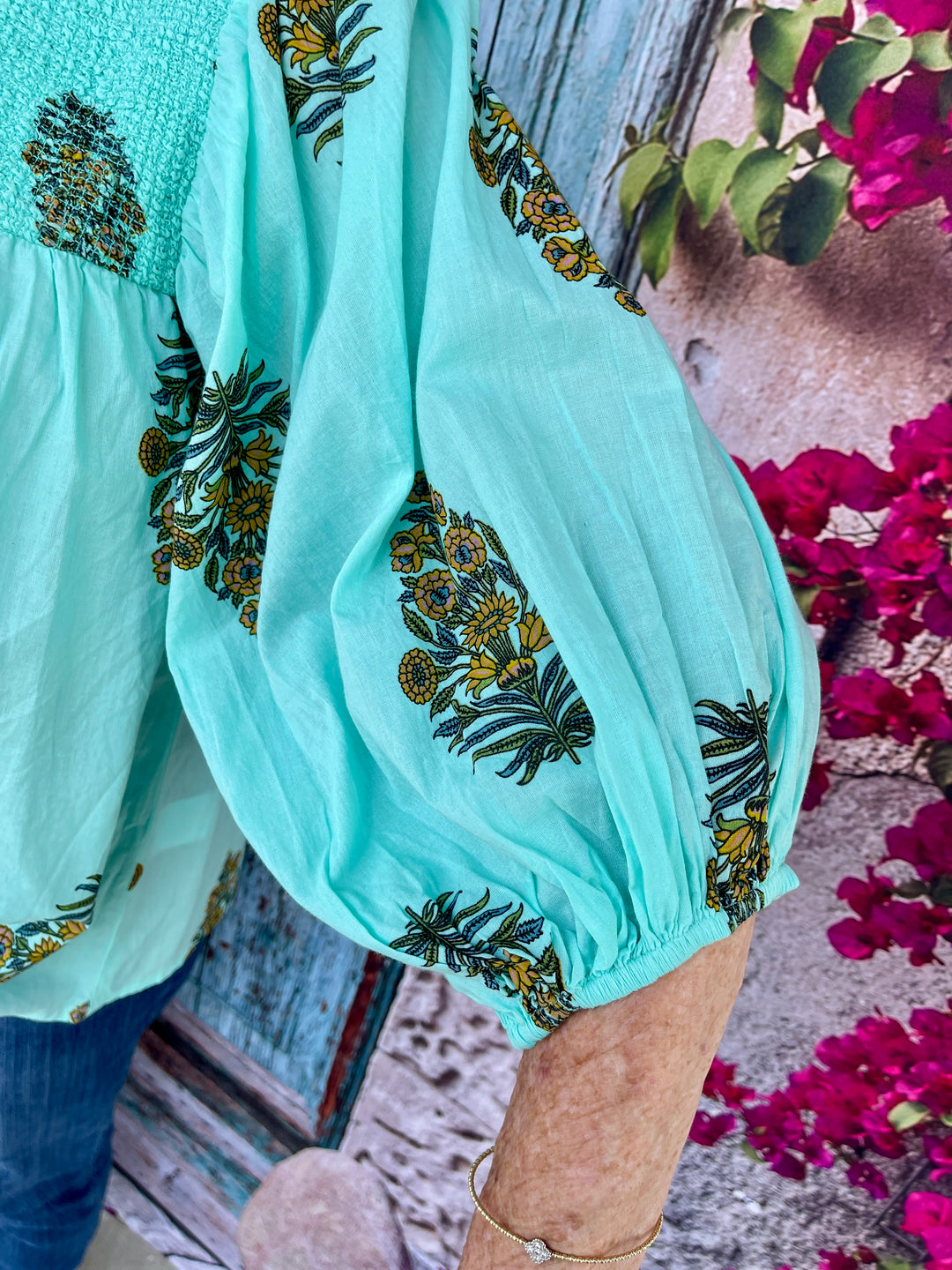 Ava Top - Blue