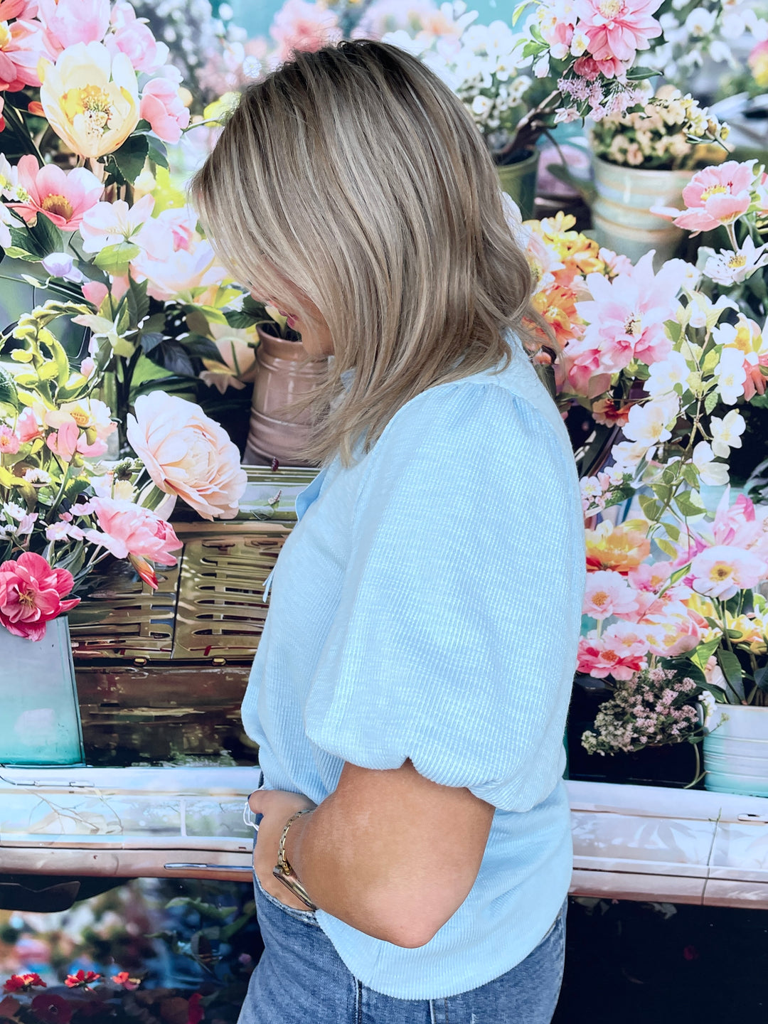 Sky Blue Top