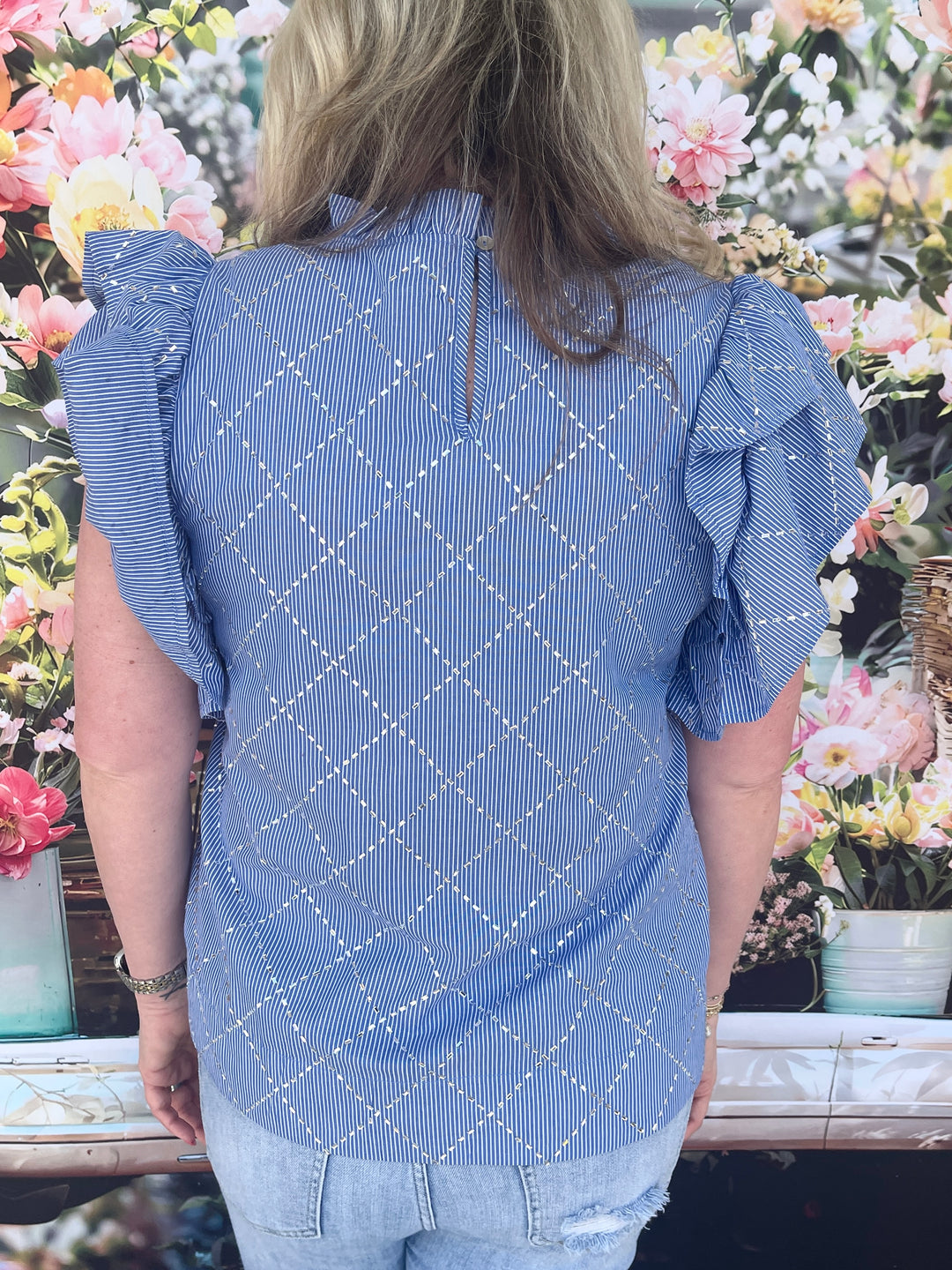 Bling And Blues Top