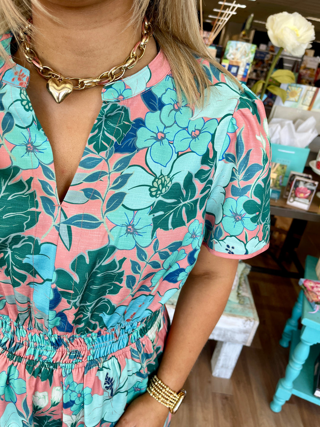 Queen Of The Island Dress- Floral