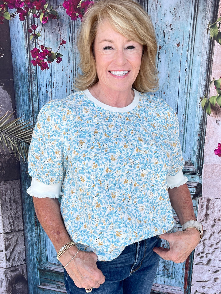 Blue Hue Top