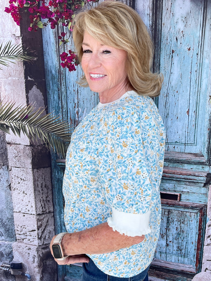 Blue Hue Top