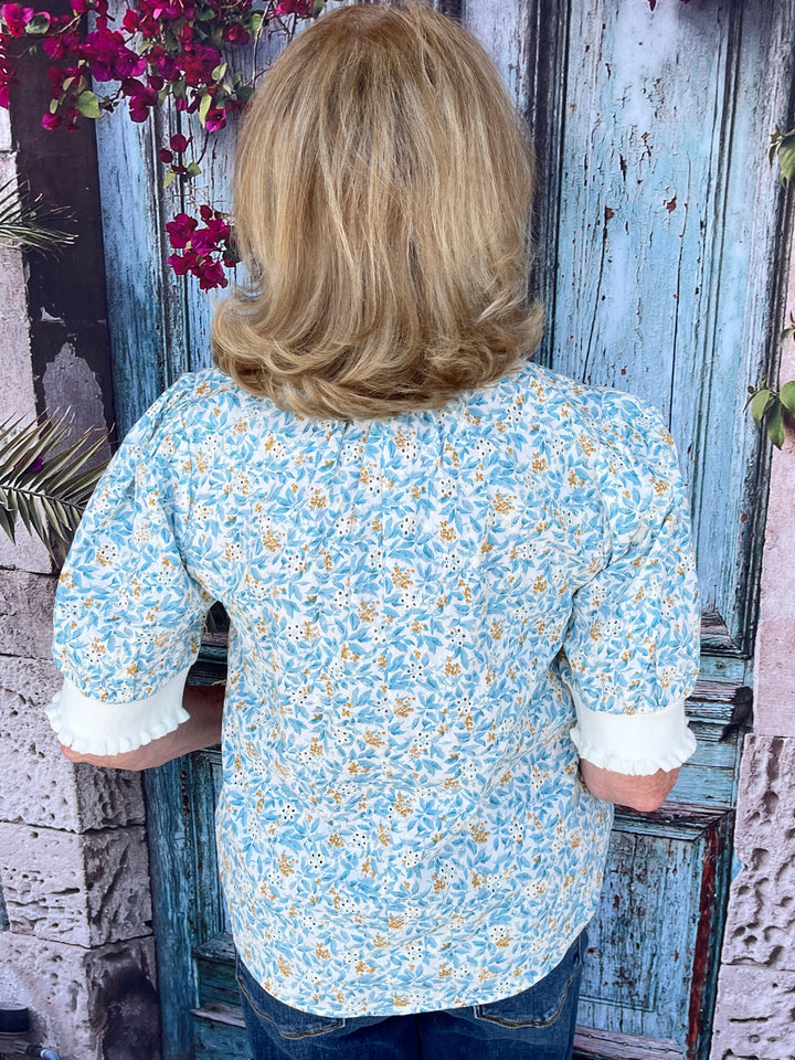 Blue Hue Top