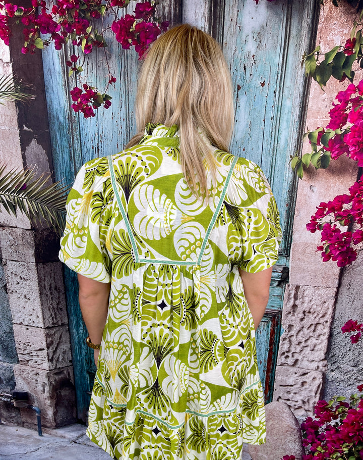Lime Mixer Dress