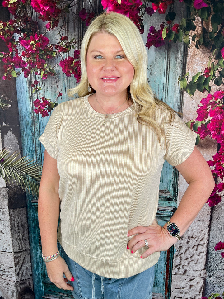Helena Top - Taupe