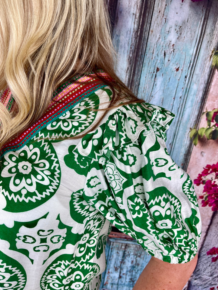 Green Goddess Top
