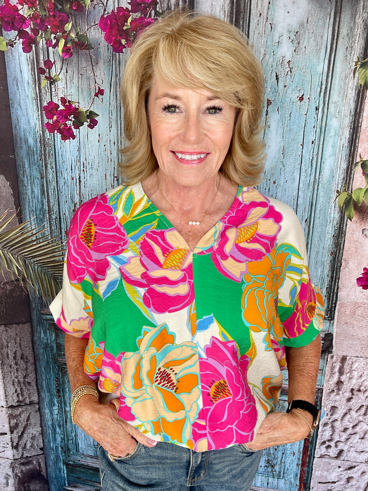 Pretty As A Petal Top