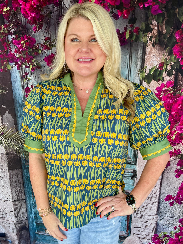 Yellow Rose Of Texas Top