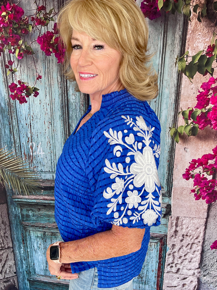 Havannah Top - Royal Blue